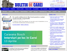 Tablet Screenshot of buletindecarei.ro